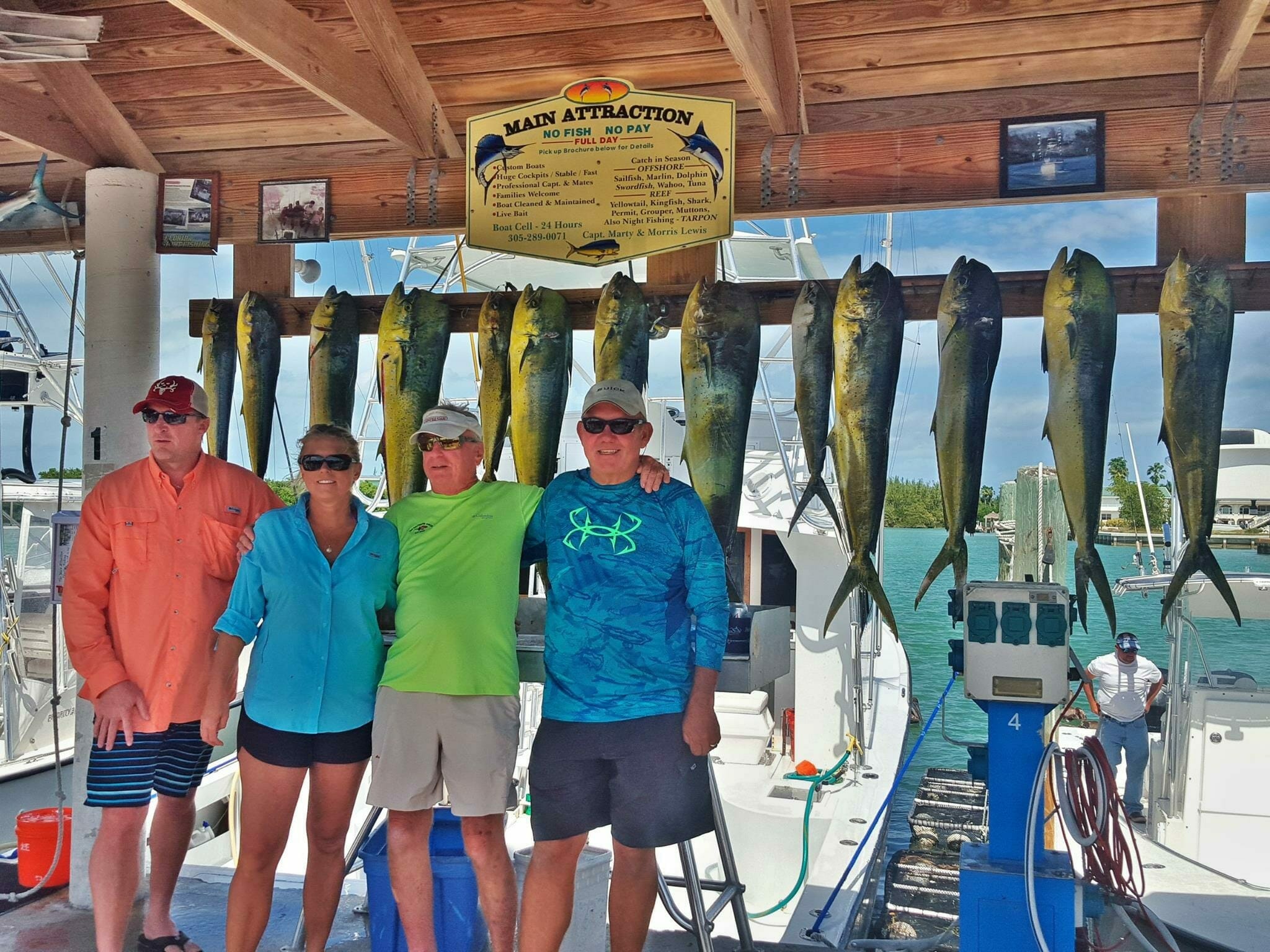 Mahi Fishing Charters in the Florida Keys - Marathon Islamorada