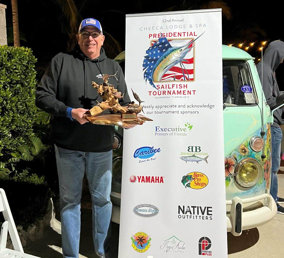 Mark Busch Sailfish Tournament Win