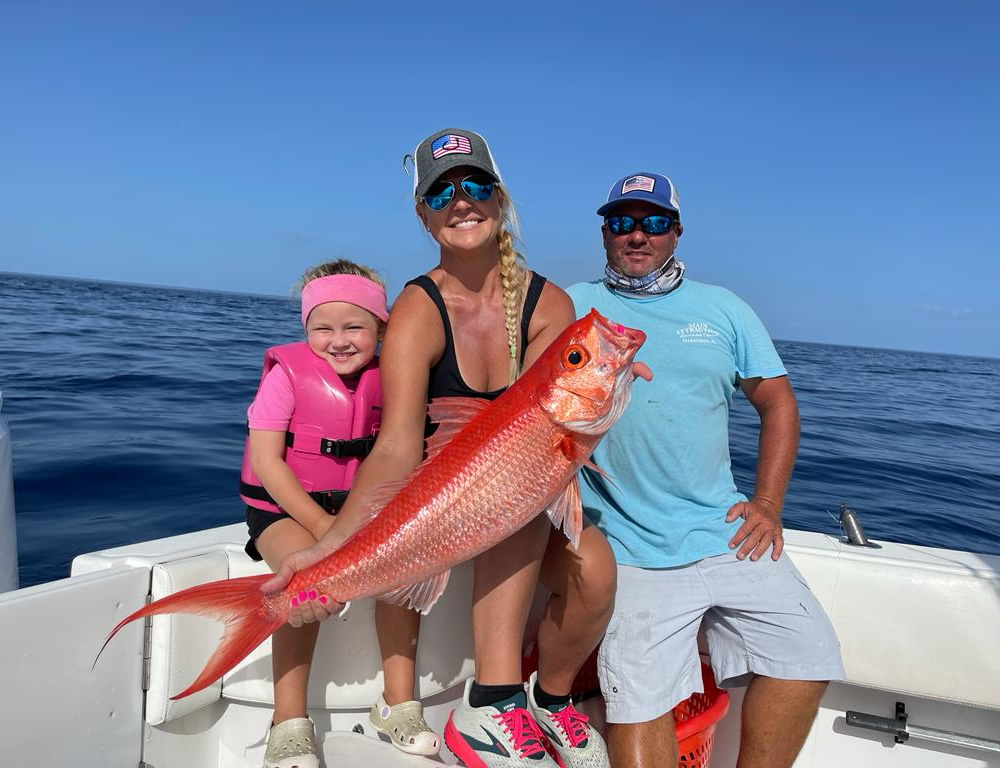 Queen Snapper Fishing Middle Keys Florida