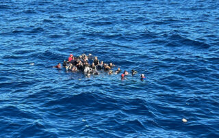 Migrants Sinking Boat